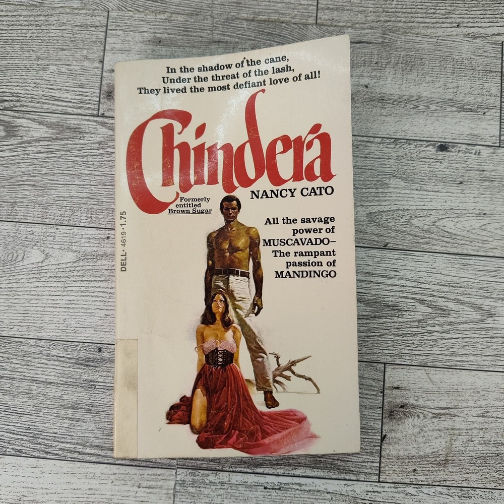 CHINDERA Nancy Cato 1976 Dell 1st Print Paperback Historical Fiction Brown Sugar